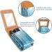 Travel Lipstick Organizer Case | Portable Makeup Bag with Mirror | Winter Forest Deer Design - Perfect for International Shipment - Buy Online on GoSupps.com
