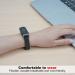 LAREDTREE Stainless Steel Loop Mesh Magnetic Band for Fitbit Inspire 3 - Breathable & Adjustable Wristband for Women and Men (Black) - Buy Online on GoSupps.com