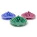 Paint Puck Paint Brush Cleaner (3-Pack) Silicone Cup Insert Cleaning System | Fine Art Studio Classroom | Acrylic Watercolor Oil Thicker Mediums | Reusable Ecofriendly Pastel Set