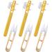 3 Pieces Fishing Practical Knot Line Tying Knotting Tool and 3 Pieces U-Shaped Scissors, Manual Portable Fast Fishing Supplies, Knot Tyers, Nail Knot Tyer, Hook Knot Tyer, and Loop Knot Tyer