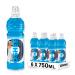 Oshee Oshee Isotonic Drink - Multifruit Flavor 750ml (Pack of 6) Electrolyte & Hydration Drink for Sports & Recovery Rejuvenates Minerals & Supports Performance