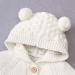 Haoakini Newborn Baby Ear Hooded Knitted Winter Romper Snowsuit 6-12 Months Beige - Buy Online on GoSupps.com