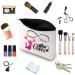 Cheer Make-Up Bag for Girls | Cheerleading Gifts | Follow Your Dreams Cosmetic Bag | Perfect for Cheer Teams & Trainers | Beige Cultural Bag - Buy Online on GoSupps.com