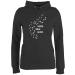 Shirtracer - Sweater Women Hoodie Women - Gift for Dog Owners - Never Walk Alone Paw Prints 1 Anthracite Mottled XXL