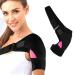 AWAVM Adjustable Shoulder Support Brace for Men and Women - Shoulder Relief Pain, Rotator Cuff Support - Fits Left and Right - Rose - Buy Online on GoSupps.com
