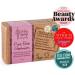 Little Soap Company Organic Rose Geranium Soap Bar 110g - Vegan, Cruelty Free, No SLS or Parabens - Natural & Organic Body and Hand Soap - Buy Online on GoSupps.com