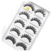 UAMOU 10/50/100 Boxes 5 Pairs Natural False Eyelashes Fake Lashes Makeup 3d Mink Extension Eyelash Mink Eyelashes Faux Cils Maquiagem Cheerfully (Color : G600 5Pairs Size : 50Boxes 250 Pairs)