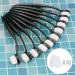 UNIMEIX 10 Pack Black Blending Brushes for Card Making and Crafts - Art Blender Brush Set with Cover - Buy Online on GoSupps.com