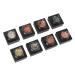8 Colors Nail Sand Shell Gel Polish Home Nail Salon DIY Glitter Shiny Soak Off UV Gel Polish Set
