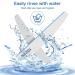 Premium 100/100 Grit Nail File Set - 12 Double-Sided Acrylic Nail Files | Washable & Reusable Professional Quality - Buy Online on GoSupps.com