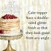 60th Diamond Custom Wedding Anniversary with Both Names. Any years any Names Personalised Cake Topper Glitter Card (GLITTER SILVER) - Buy Online on GoSupps.com