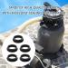 HIOPOIUYT 4/5Pcs Pool Sand Filter Pumps Seal L-Shape Rings Gasket Fit For 11228 11412 Sand Filter Pumps Motor Repair Set 4 Pack - Buy Online on GoSupps.com