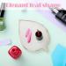 21-Piece Nail Art Tools Kit: Resin Palette, Leaf Shape Mixing Palette, 20 Design Brushes, Golden Edge Holder | Nail Gel Polish Mixing Pallet - White - Buy Online on GoSupps.com
