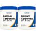 Nutricost Calcium Carbonate Powder 500 Grams (Pack of 2)