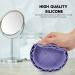 LELE LIFE Makeup Brush Cleaner Mat with Drying Rack Silicone Makeup Brush Cleaning Mat Scrubber Bowl Make Up Brush Cleaner Pad for Cosmetic Brushes Purple - Buy Online on GoSupps.com
