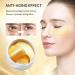Puffy Eyes Treatment: 30 Pairs Gold Eye Masks for Dark Circles, Anti-Aging, and Firming - Reduce Fine Lines and Refresh Skin - Buy Online on GoSupps.com
