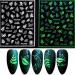 4 Sheets 3D Fashion Easy to use Flower And Animal Images Glows Art Decoration Fake nail stickers(CY001) - Buy Online on GoSupps.com