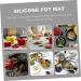 Zerodeko Air Fryer Silicone Liner 5pcs Liners Reusable Pad Practical Kitchen Air Mats Round Silicone Liner Fryer Mat - Buy Online on GoSupps.com