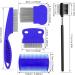 Molain Dog Tear Stain Remover Comb 6 Pieces Cat Dog Flea Comb Grooming Comb Eye Comb Brush Pet Double-Sided Comb for Kitten Puppy - Buy Online on GoSupps.com
