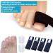 Sumifun Elasticity Toe Splint 4 Packs of Toe Wraps for Broken Toe Curled Toe Hammer Toe Toe Bandage for Big Toe Alignment Fracture Splint for Men or Women - Buy Online on GoSupps.com