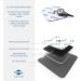 12 Reusable TENS-EMS Electrode Pads 5x5 cm - Compatible with Sanitas & Beurer | High-Quality Medical Product from Axion - Buy Online on GoSupps.com
