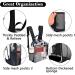 OSOCE Black Mini Clear Stadium Approved Backpack | Heavy Duty PVC Transparent Bag for Security Work, Concerts, Travel | Adjustable Shoulder Straps | Black 1.0 Small - Buy Online on GoSupps.com