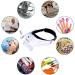 Lighted Head Magnifying Glasses Visor Headset with Light Headband Magnifier Loupe Hands-Free for Close Work Crafts Reading Repair Jewelry 5 Interchangeable Lenses - Buy Online on GoSupps.com