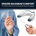Dentist Approved Mouth Guard for Teeth Grinding - 4 PCS Reusable Shields for Adults & Kids - Prevent Bruxism, Stop Grinding & Clenching at Night - Blue - Buy Online on GoSupps.com