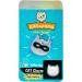 Kittyrama Reflective Cat Charm - Safety Cat Tag for High Visibility, Waterproof, Fits All Collars - Blue Ninja Style - Buy Online on GoSupps.com