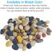 SACKORANGE 2 LB Aquarium Gravel River Rock - Natural Polished Decorative Pebbles for Aquariums & Landscaping - Mixed Color Stones (32-Oz) - Buy Online on GoSupps.com