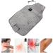 USB Heated Belt - Skin-Friendly Foldable Waist Wrap | Breathable Fast Heating Adjustable Temperature - Ideal for Home Use (Light Gray) - Buy Online on GoSupps.com