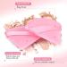 Prousky 6-Piece Dark Pink Triangle Makeup Powder Puffs - Soft Velour Puff for Pressed and Loose Powder, Ideal for Face Foundation and Mineral Makeup Application - Buy Online on GoSupps.com