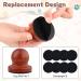 BEANPRECOY Dog Nail File with 8pcs Sandpaper Dog Nail Scratch Board Dog Nail Grinder Wooden Replaceable Sandpaper Dog Nail Trimmers for Polishing Cat and Dog Nails - Buy Online on GoSupps.com