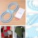 WAYION 55 Afghan Serenity Loom Knitting Board Weave Kit - Step by Step Instructions - Ideal for Experienced Knitters - Blue/Pink - Buy Online on GoSupps.com