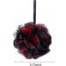 Premium Luffa Back Scrubber with Bamboo Charcoal | Exfoliating Loofah for Men & Women | 2 Long Handle Bath Sponges for Ultimate Shower Experience - Buy Online on GoSupps.com