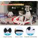 Hacraho Formal Dog Collar with Fly - Tuxedo Style Pet Smoking Collar for Medium & Large Dogs (Neck 18.98-20.98) - International Shipping Available - Buy Online on GoSupps.com