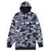 Champion Hoodie Men Big & Tall Embroidered Pullover Hoodies Sweatshirt Black Camo 3X Tall