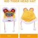 Gadpiparty Kids Bonnet Tiger Hat Bonnets for Babies Chinese Hat Chinese New Year Hat Tiger Year Kids Hat China Baby Yellow - Buy Online on GoSupps.com