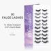 OBEYA 10 Pairs Faux Mink False Eyelashes Variety Pack â€“ 3D Fluffy Long Strip Lashes (15mm, 16mm, 20mm) Reusable Makeup - Buy Online on GoSupps.com