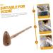 Lurrose 3-Stylish Wooden Plush Massage Hammer Set - Manual Back Massager Cartoon Design Taphammer 43x8cm - Perfect for Relaxation & Pain Relief - Buy Online on GoSupps.com