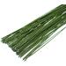 FOIMAS 18 Gague Floral Stem Wire 100pcs Paper Wrapped Florist Wire for Floral Arrangement