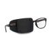 Astropic Silk Eye Patch for Adults Kids Glasses to Cover Either Eye (Medium Size, Pure Black) 1 Count (Pack of 1) Pure Black