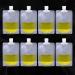 RIIEYOCA 8 Piece Portable Travel Pouches - 200ml Refillable Clear Plastic Bags for Shampoo, Shower Gel, Hand Sanitizer - Cosmetic Divide Bag - Empty Packaging - Buy Online on GoSupps.com