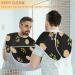 Beard Bib Apron for Men | Non-Stick Waterproof Hair Catcher with Cat & Paw Prints | Perfect for Shaving & Trimming - Buy Online on GoSupps.com
