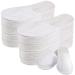 40 Pairs White Disposable Slip 11x4.5 Inch / 28x11.5cm Unsex Adult Soft One-Size Closed Toe Slip for Travel Home Hotels Travel Families Salons Motels