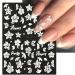 VOTACOS 5D Flower Nail Art Stickers | Self-Adhesive 3D Decor for Wedding & DIY Nail Designs | 6 Sheets of Embossed Nail Decals for Women - Buy Online on GoSupps.com