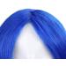 Tlily 80Cm Anime Wig play Role Playing Color Harajuku Style 80Cm Long Straight Hair Props Bar Diy Wear Light Blue - Buy Online on GoSupps.com