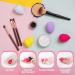 Buy Makeup Sponge Set - 6 Pcs Super Soft Blender Sponges for Flawless Liquid Cream & Powder Makeup - Latex-Free Multi-Colored Gift Set - Buy Online on GoSupps.com