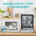 Wash Warrior Dishwasher Cleaner Tablets - 16 Count | Deodorizer & Cleanser for All Dishwashers - Buy Online on GoSupps.com