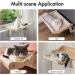 MEWOOFUN Sturdy Cat Window Perch Hammock | Reversible Mat | Holds Up to 40lbs | Beige-Large - Buy Online on GoSupps.com